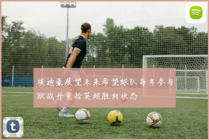 埃迪豪展望未来希望球队每年参与欧战并重拾英超胜利状态